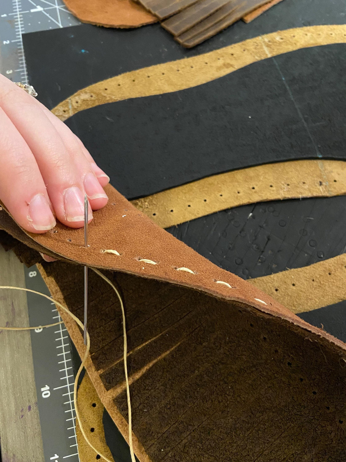Handmade Hair-On Hide Moccasins | Deerskin, Double Sole Ankle Boots