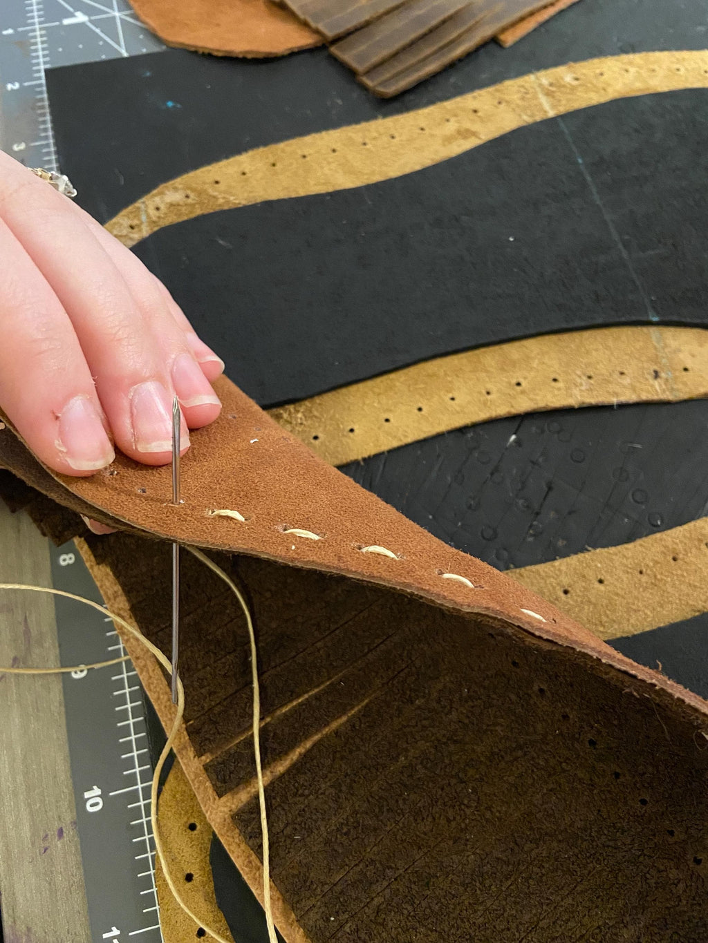 Handmade Grounding Leather Moccasins | Deerskin, Double Sole Fringe Boots