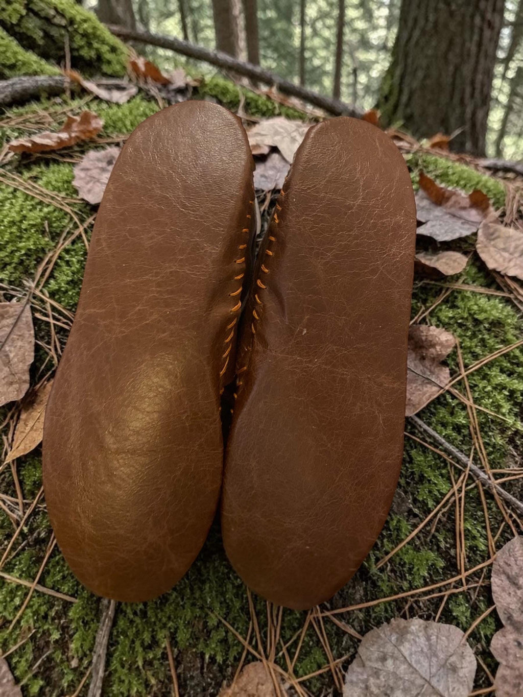 Handmade Deerskin Moccasins, Double Sole Ankle Boots, Custom Leather Shoes