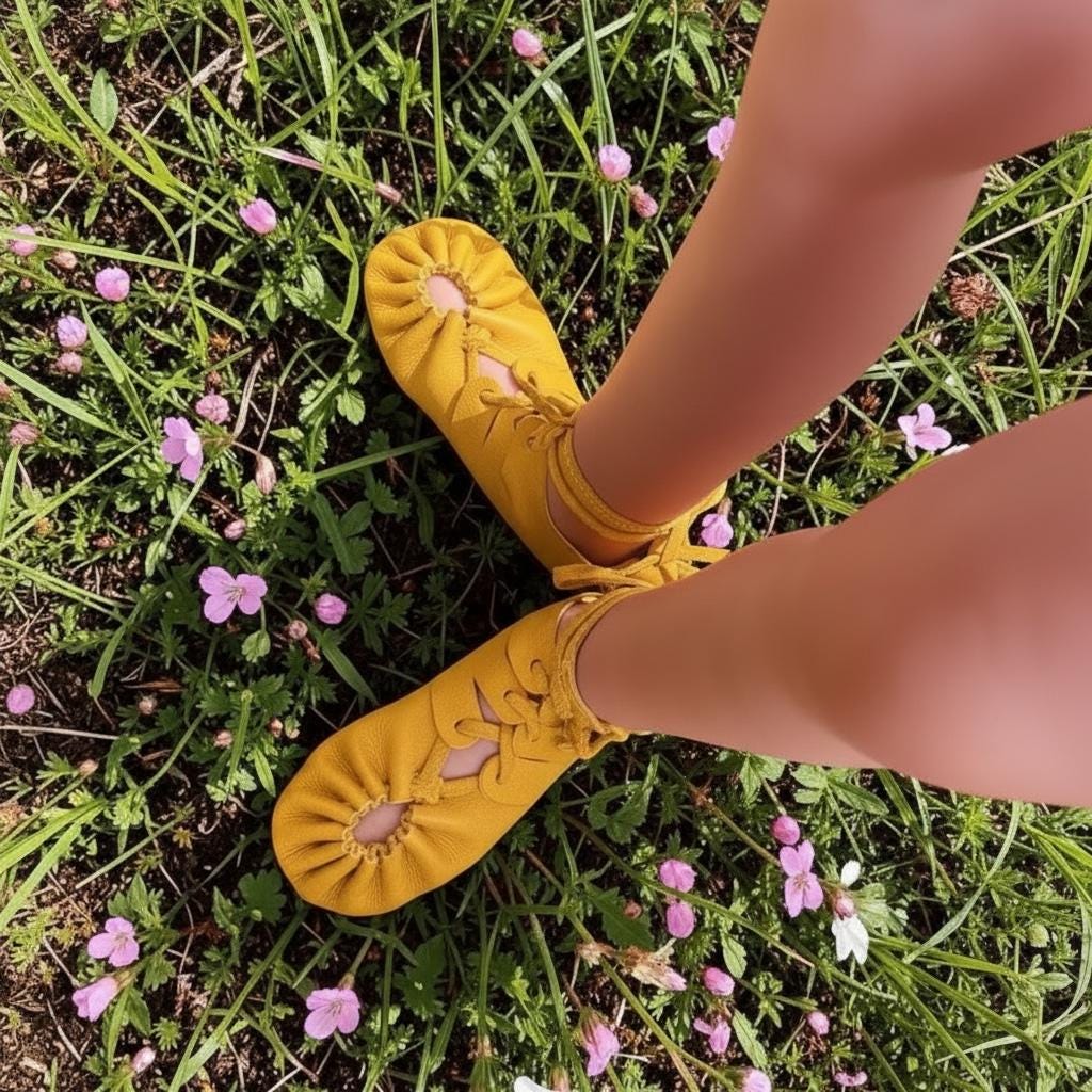 Kids Earthing Shoes | Handmade Leather Gladiator Sandals | Zero Drop Kids Shoes