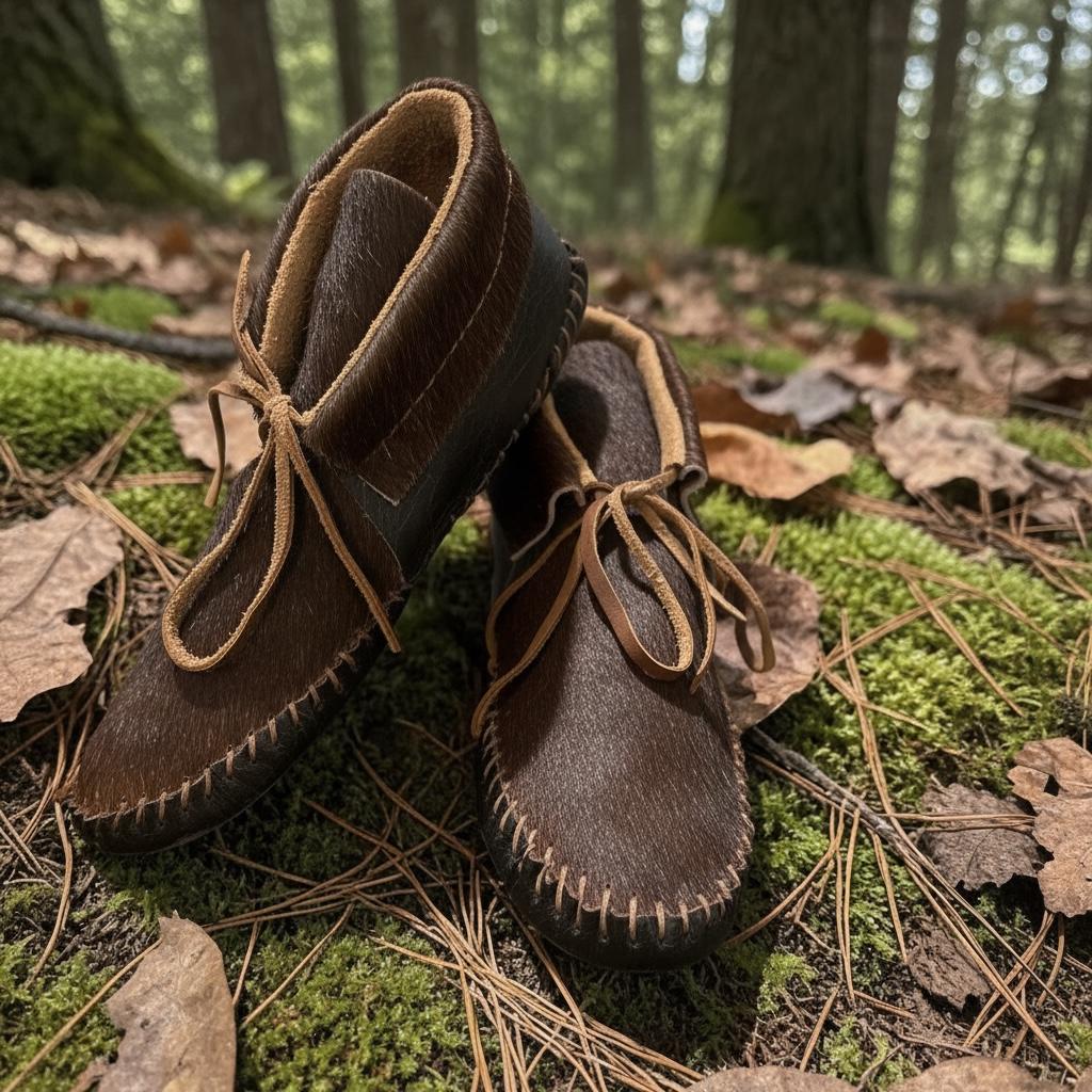 Handmade Baby Moccasins | Soft Sole Leather Infant Shoes | Minimalist Barefoot Baby Slippers