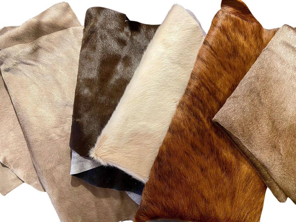 Handmade Hair-On Hide Moccasins | Deerskin, Double Sole Ankle Boots