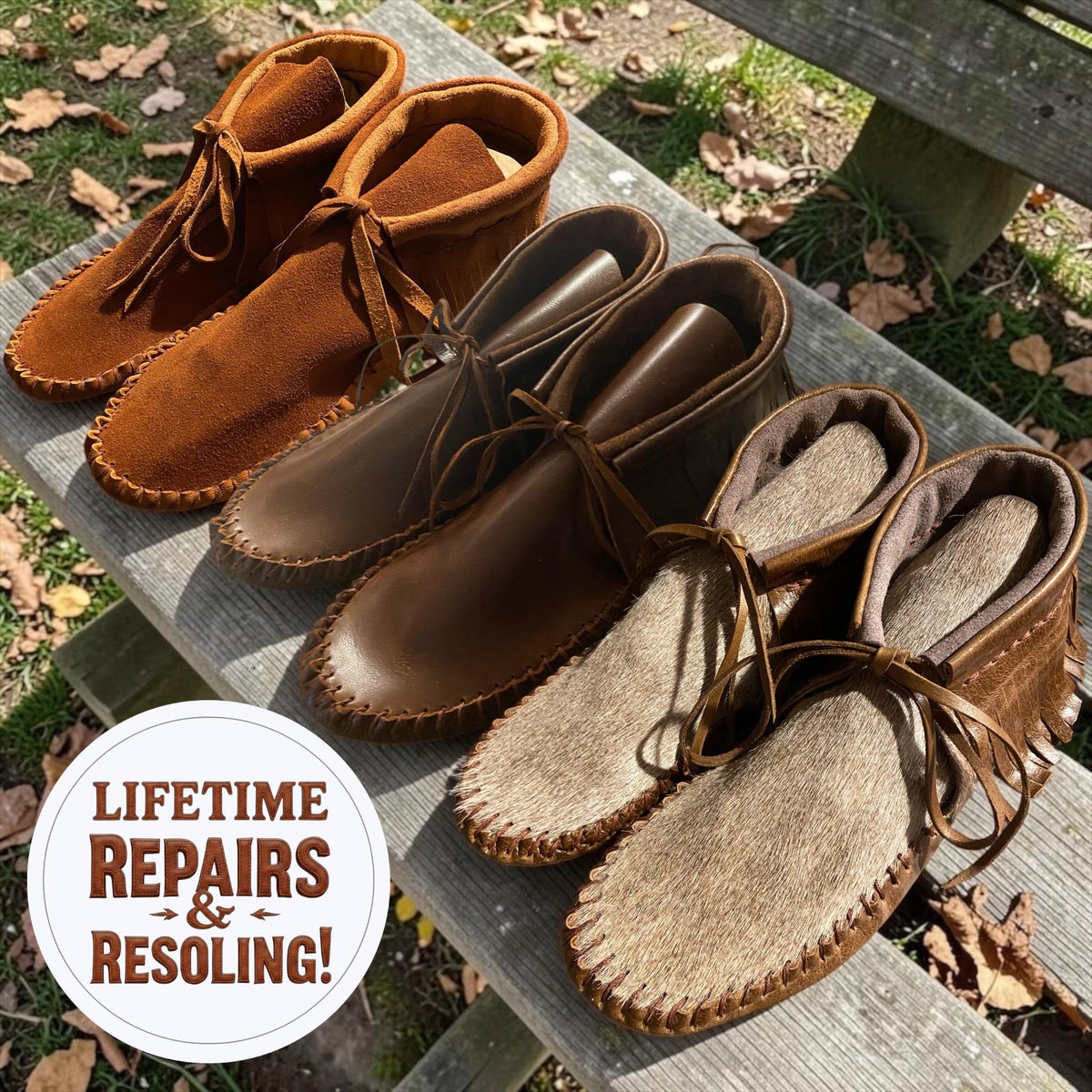Custom Leather Moccasins | Barefoot Grounding Shoes | Minimalist Natural Footwear