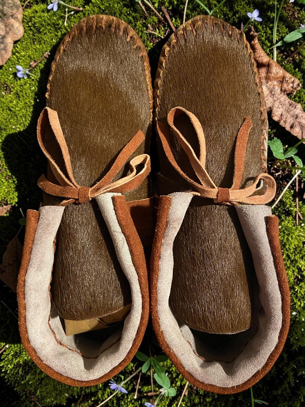 Custom Leather Moccasins | Handmade Barefoot Shoes | Soft Sole Minimalist Slippers | Wide Toe Box Footwear | Gifts for Dad