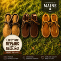 Design-Your-Own Moccasins | Custom Bison, Deerskin Ankle Boots | Handmade Grounding Shoes