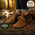 Custom Leather Moccasins | Handmade Deerskin, Buckskin, Calf Leather Suede Shoes | Wide Toe Box | Minimalist Footwear | Zero Drop Shoes