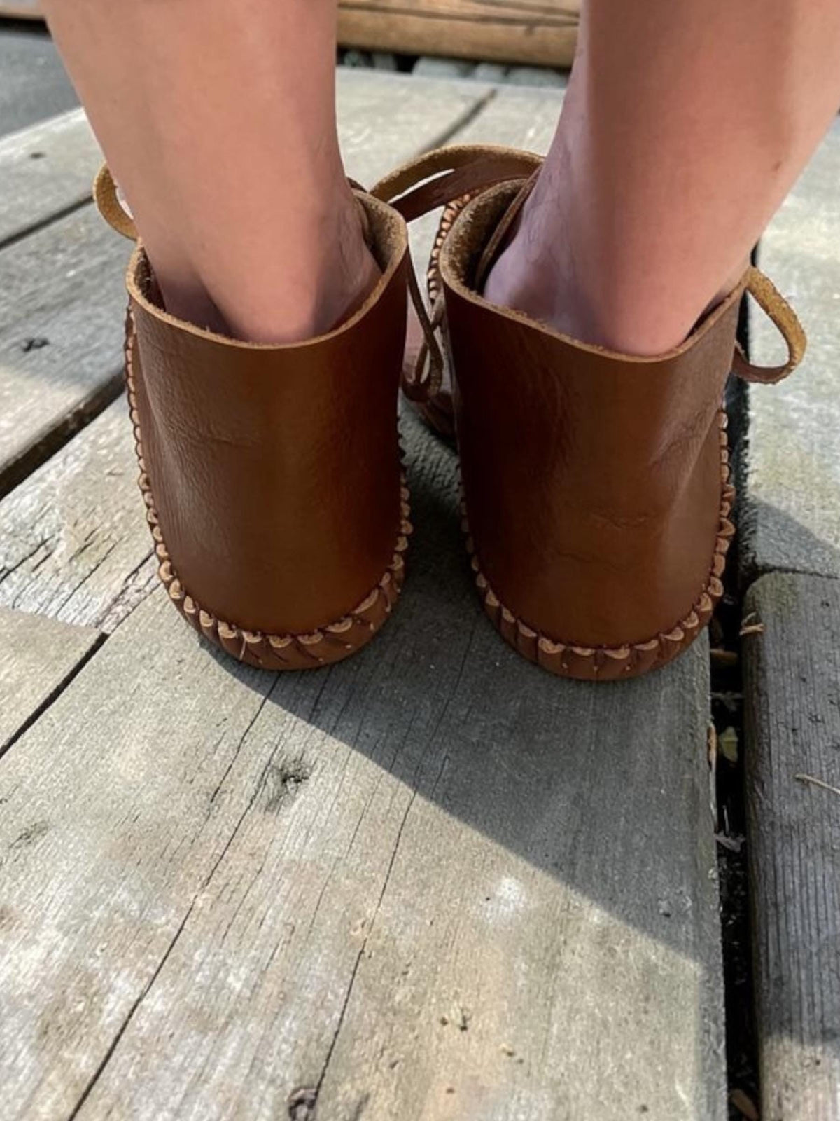 Custom Handmade Moccasins | Grounding Earthing Ankle Boots | Wide Toe Box | Minimalist Footwear | Zero Drop Shoes | Leather Slippers