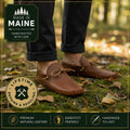 Grounding Slip On Shoes | Leather Barefoot Moccasins | Natural Footwear | Custom Leather Slippers | Made in USA